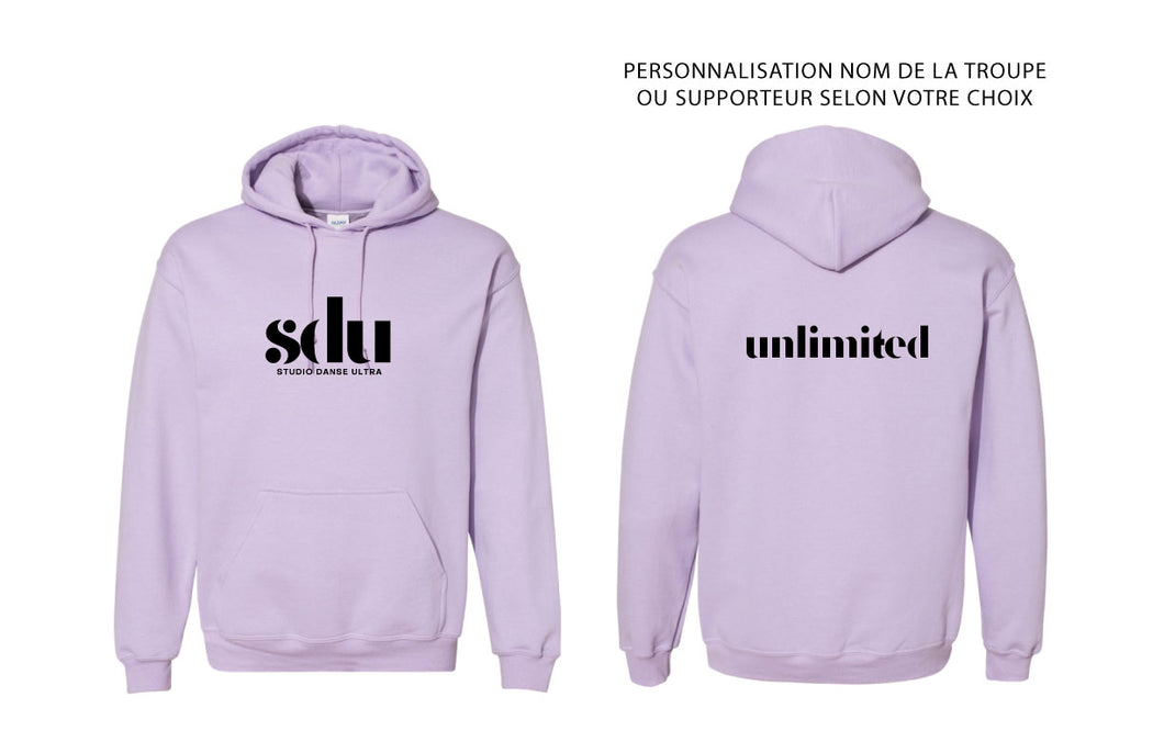 ADULTE - Hoodie Orchidée