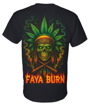 Charger l'image dans la galerie, Faya Burn ADULTE Crâne Tee-shirt
